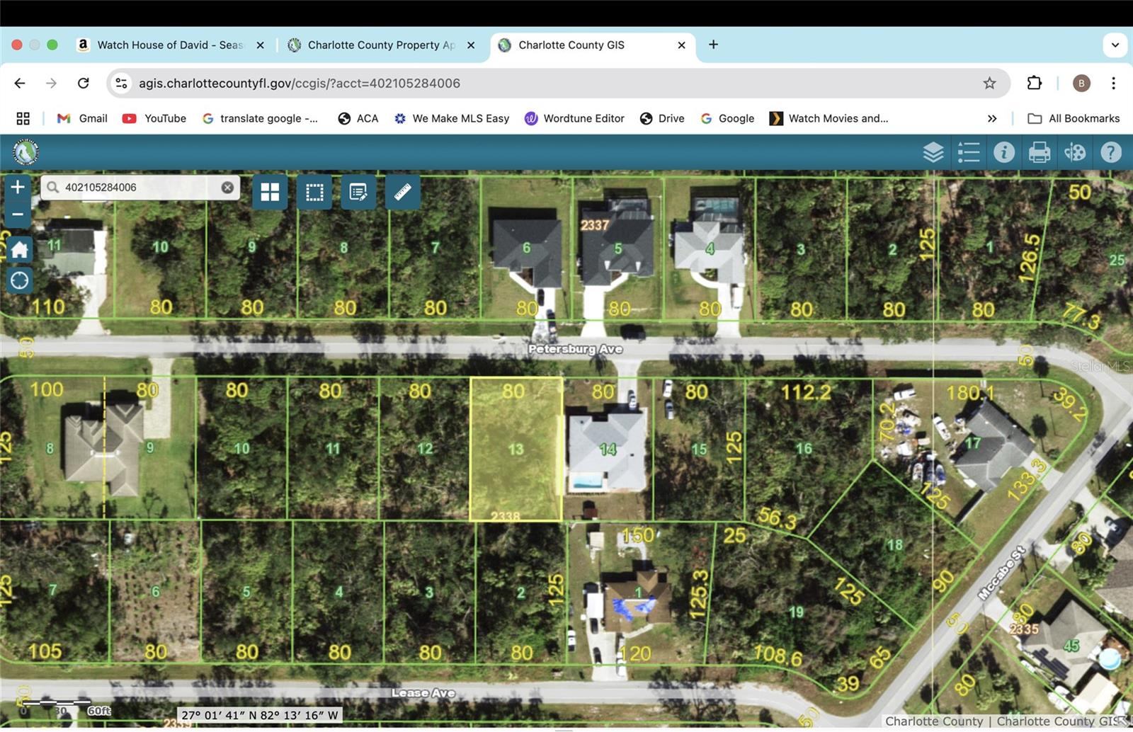 13499 PETERSBURG AVE, PORT CHARLOTTE, FL, 33953
