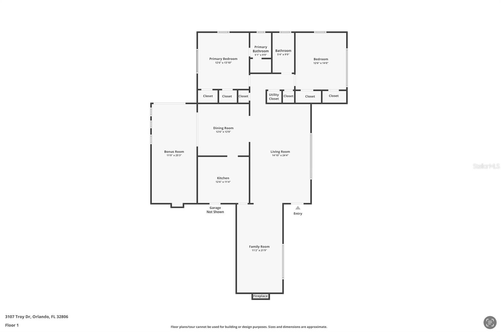 3107 TROY DR, ORLANDO, FL, 32806