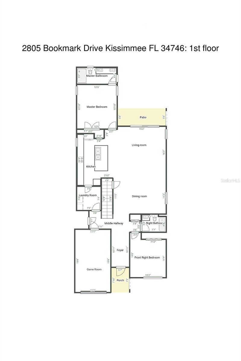 2805 BOOKMARK DR, KISSIMMEE, FL, 34746