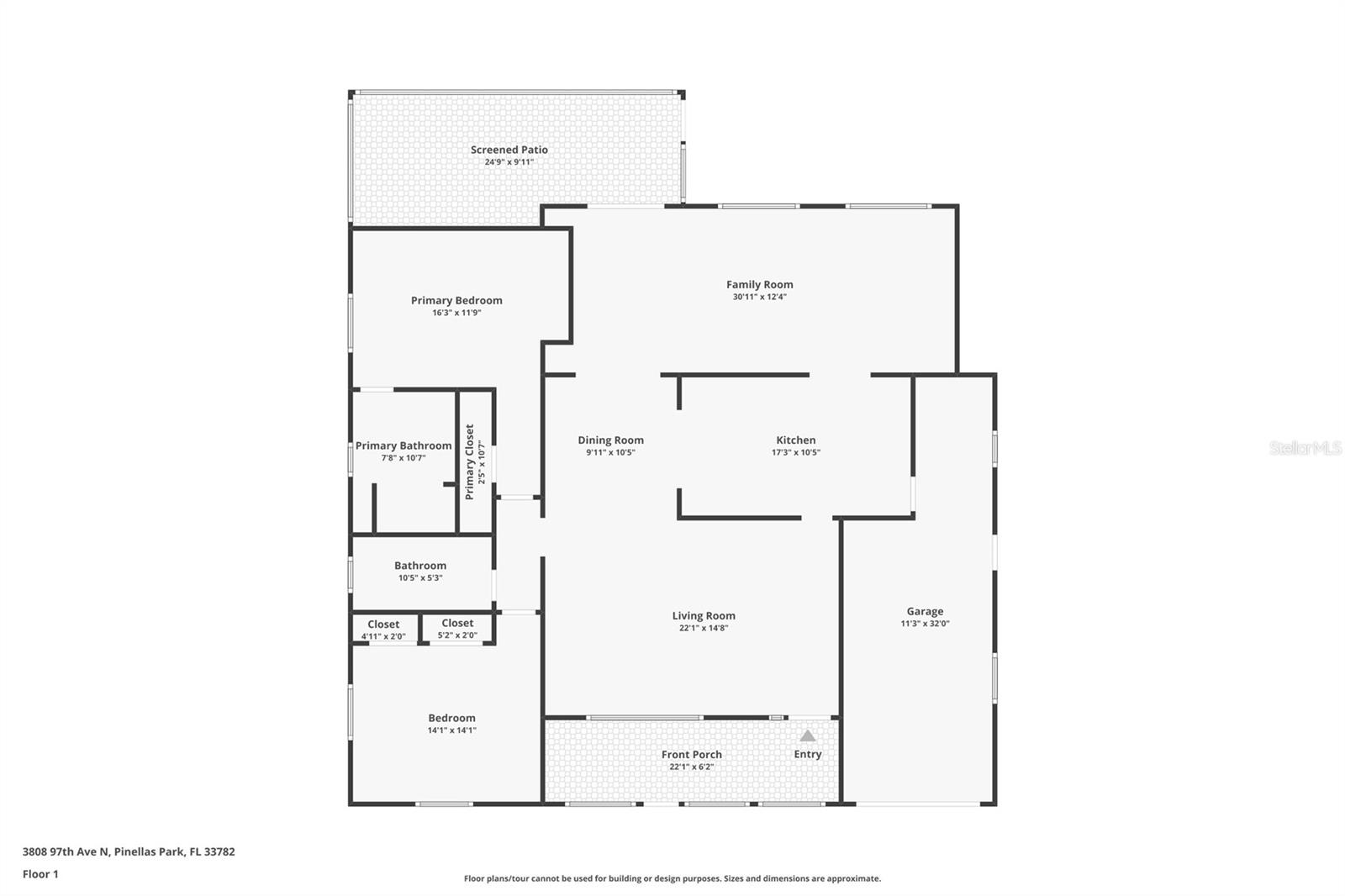 3808 97TH AVE N, PINELLAS PARK, FL, 33782