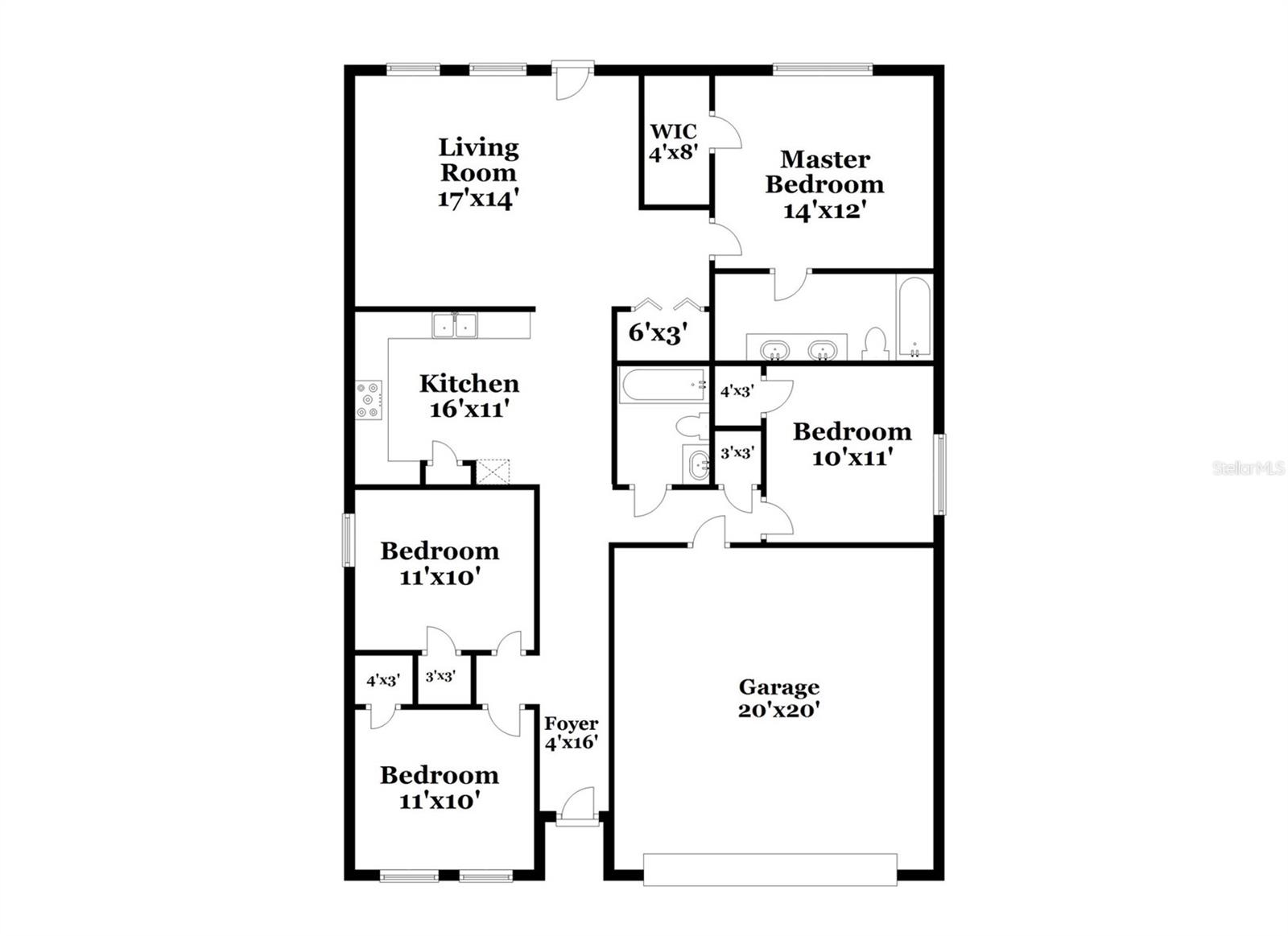 260 HYACINTH CT, POINCIANA, FL, 34759