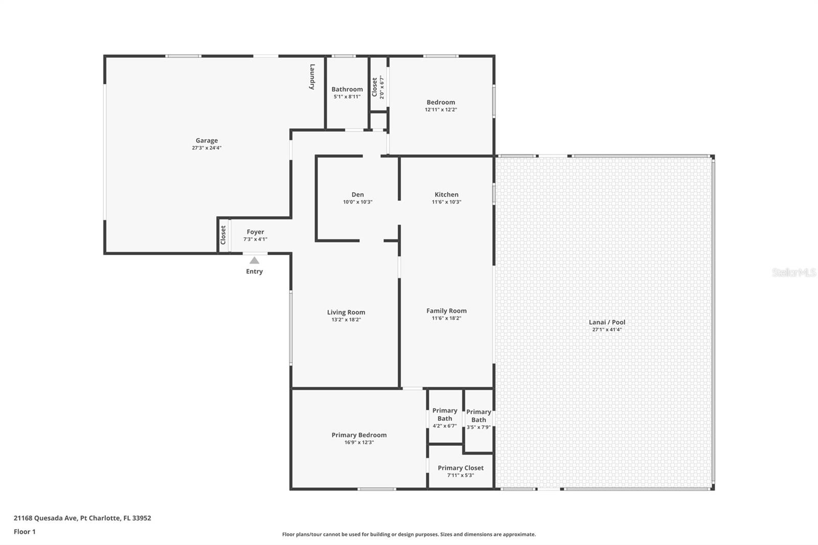 21168 QUESADA AVE, PORT CHARLOTTE, FL, 33952