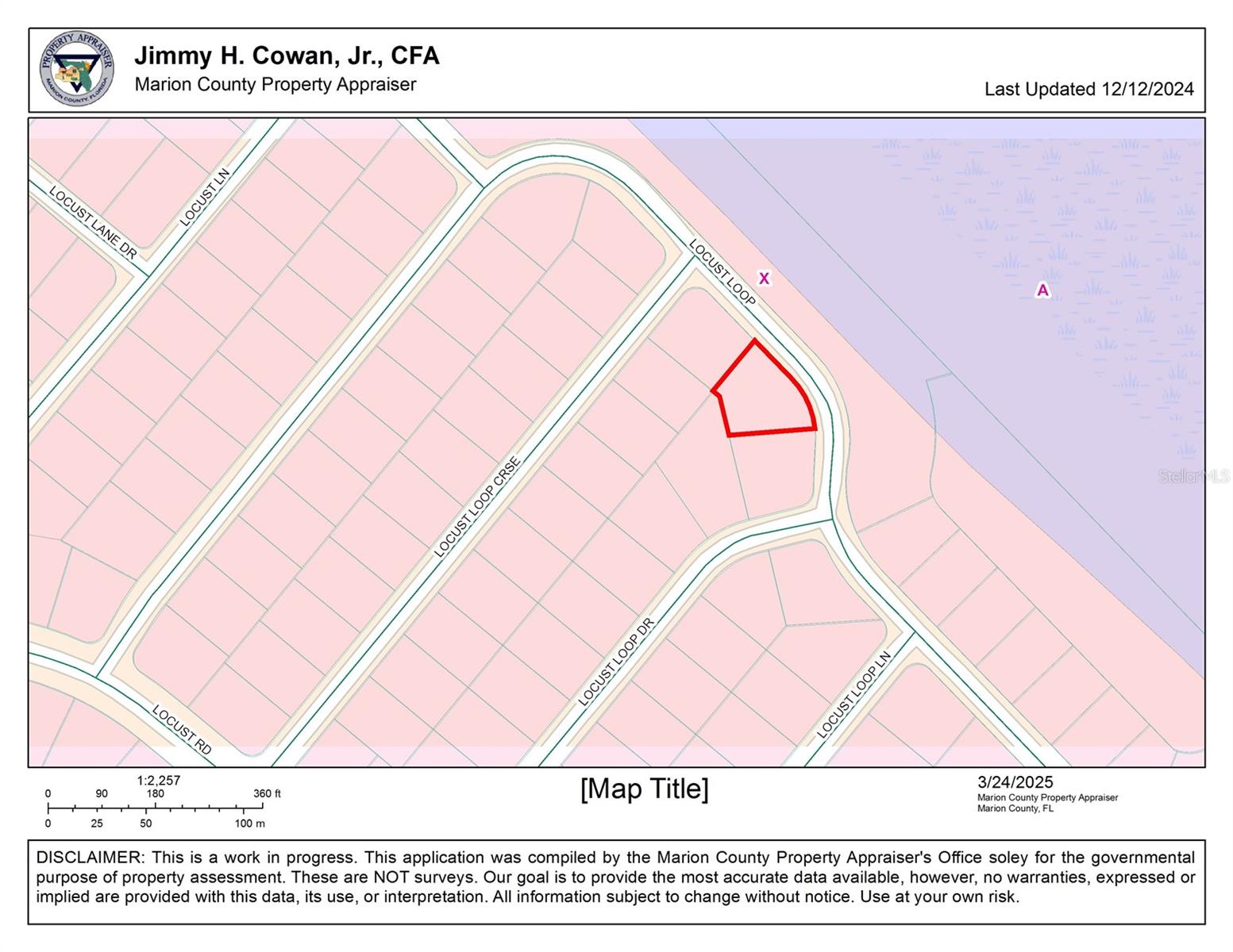 0 LOCUST LOOP, OCALA, FL, 34472