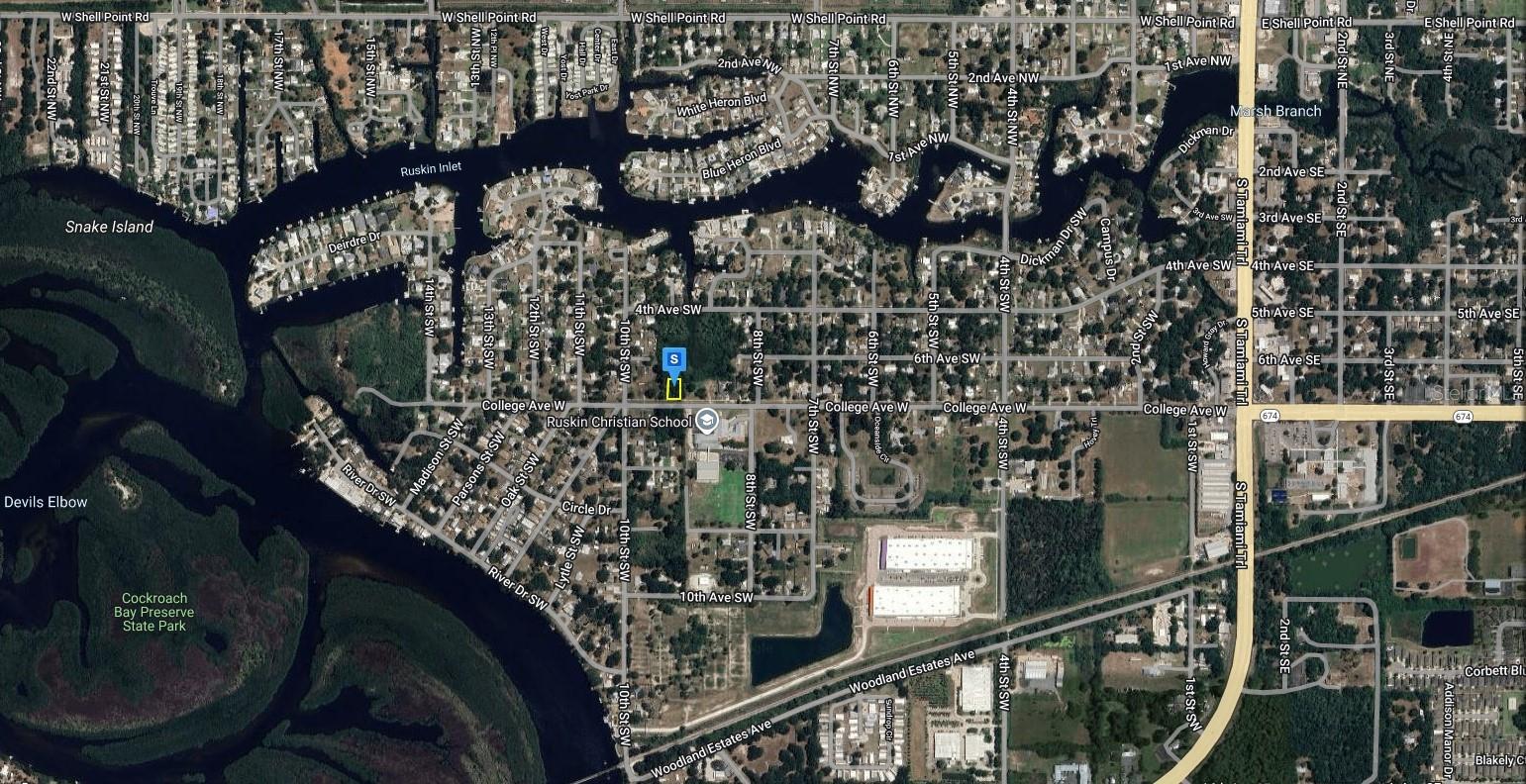821 W COLLEGE AVE W, RUSKIN, FL, 33570