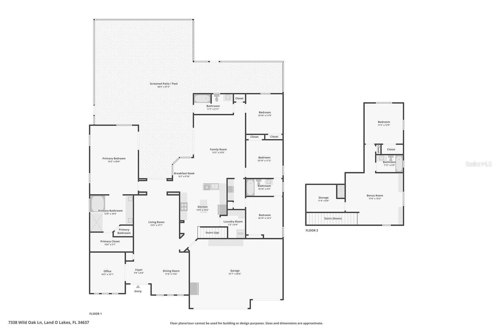 7338 WILD OAK LN, LAND O LAKES, FL, 34637