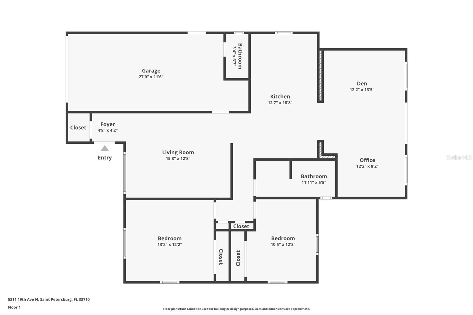 5311 19TH AVE N, ST PETERSBURG, FL, 33710