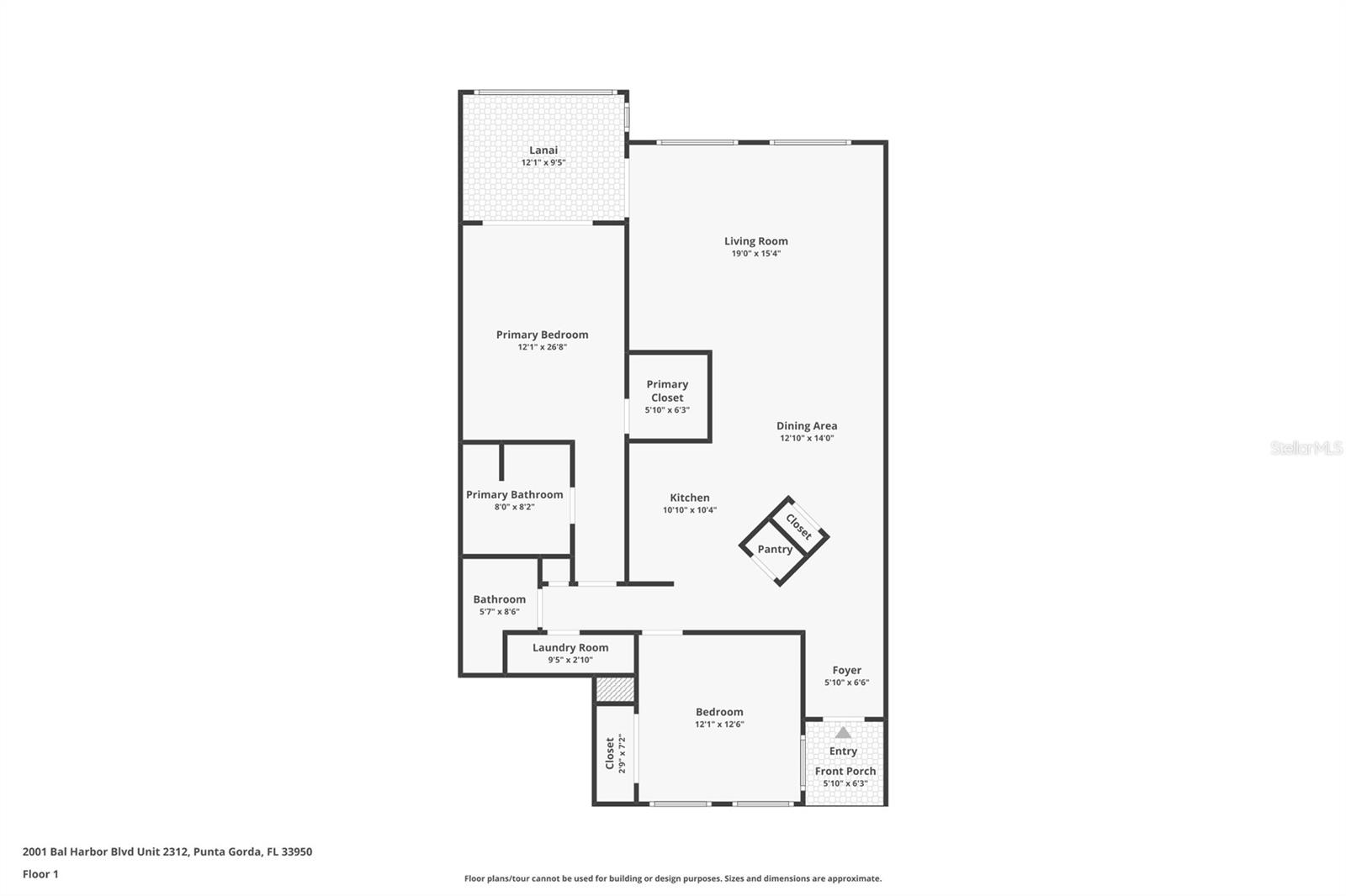 2001 BAL HARBOR BLVD #2312, PUNTA GORDA, FL, 33950