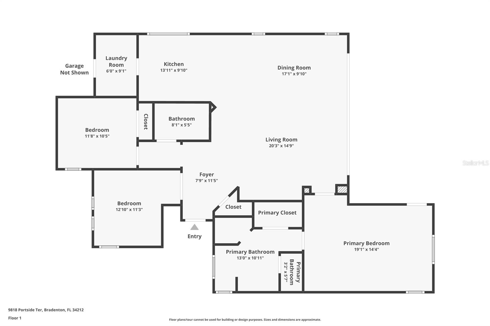 9818 PORTSIDE TER, BRADENTON, FL, 34212