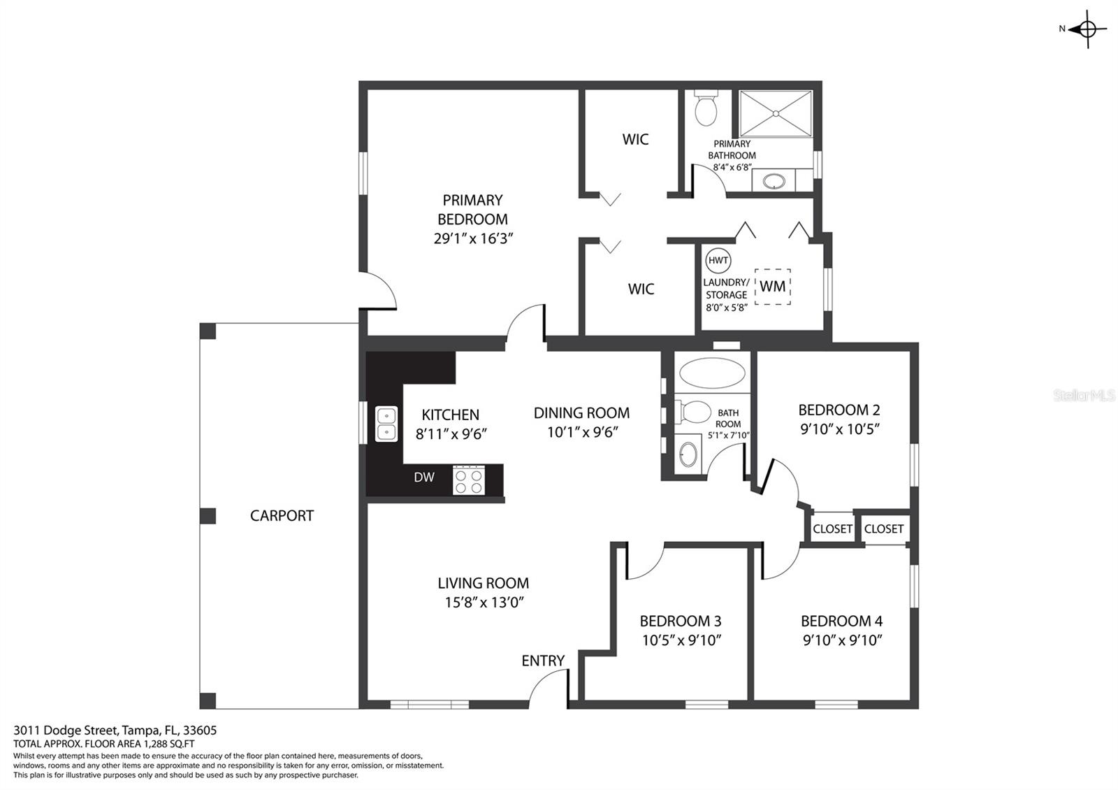 3011 DODGE ST, TAMPA, FL, 33605