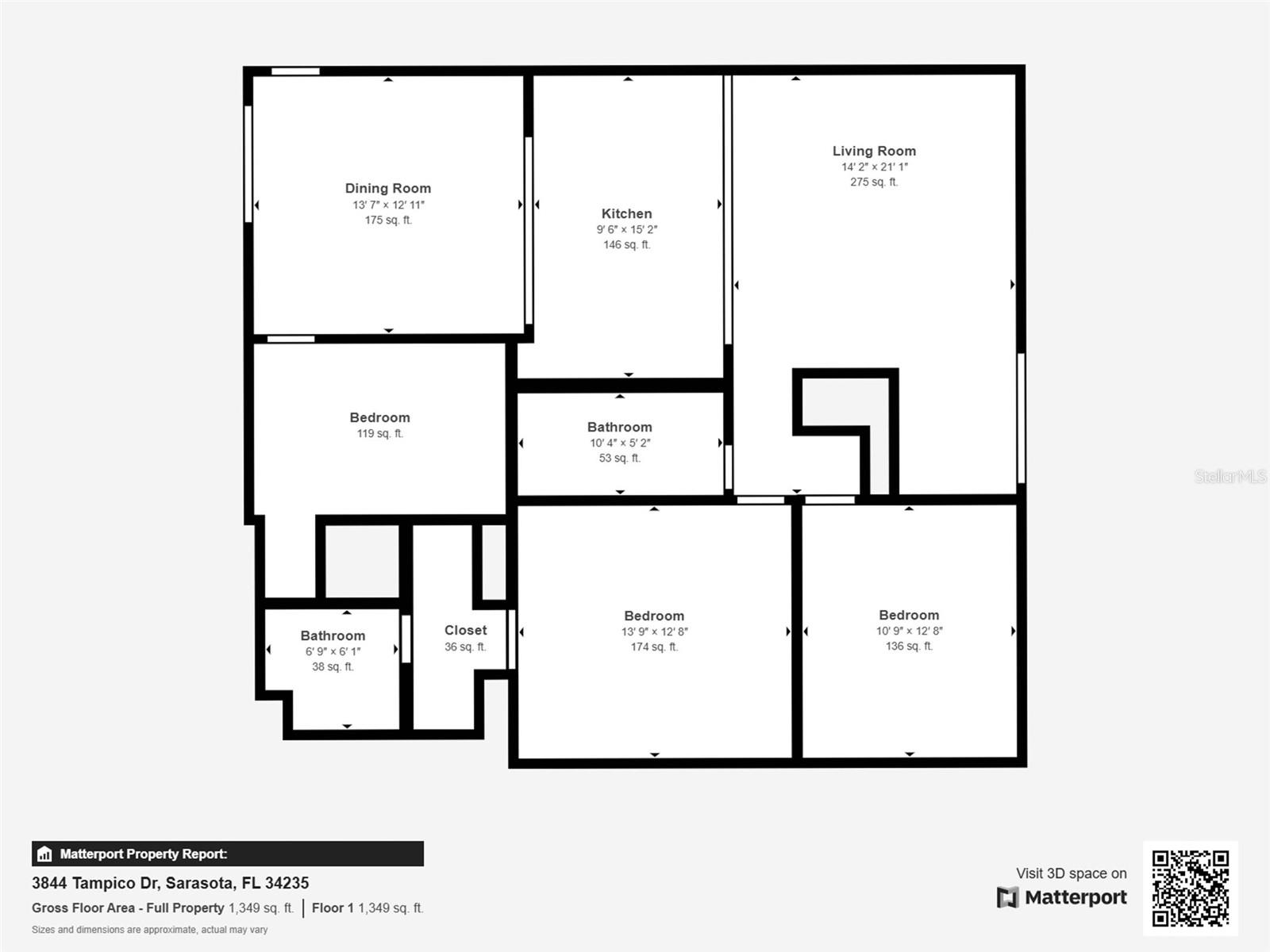 3844 TAMPICO DR, SARASOTA, FL, 34235