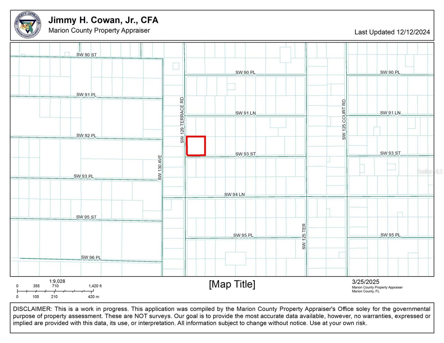 0 SW 129TH  TERRACE RD, DUNNELLON, FL, 34432