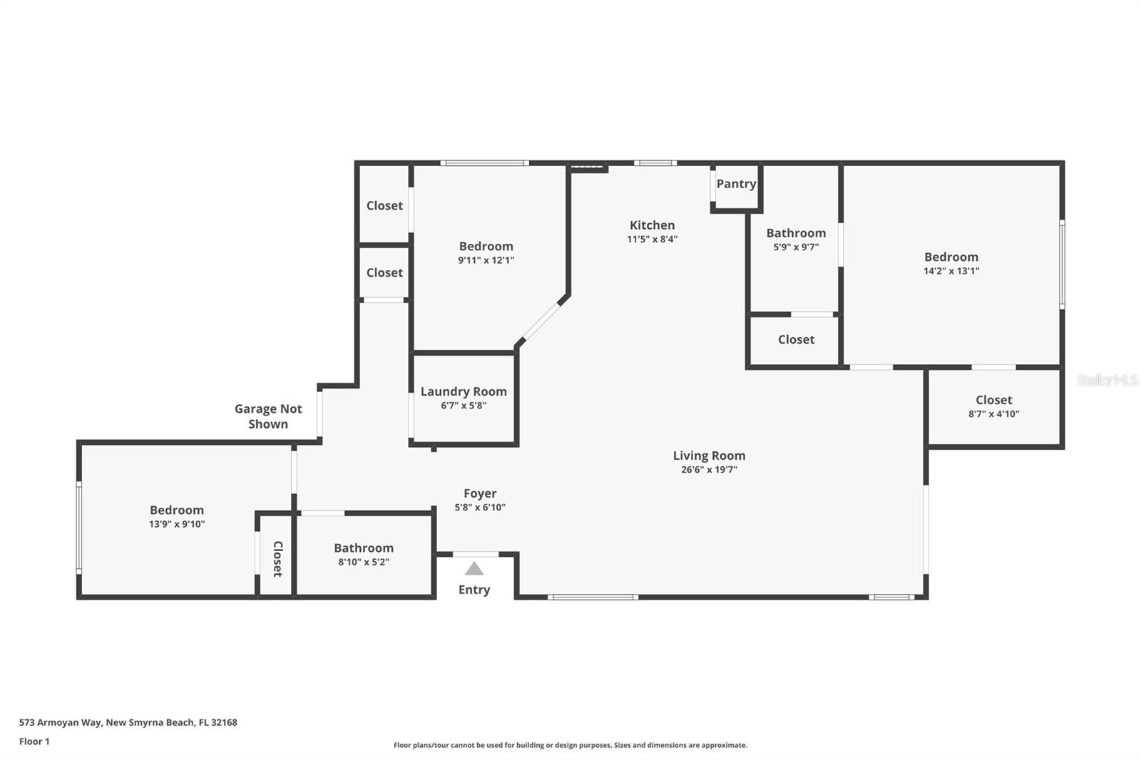 573 ARMOYAN WAY, NEW SMYRNA BEACH, FL, 32168