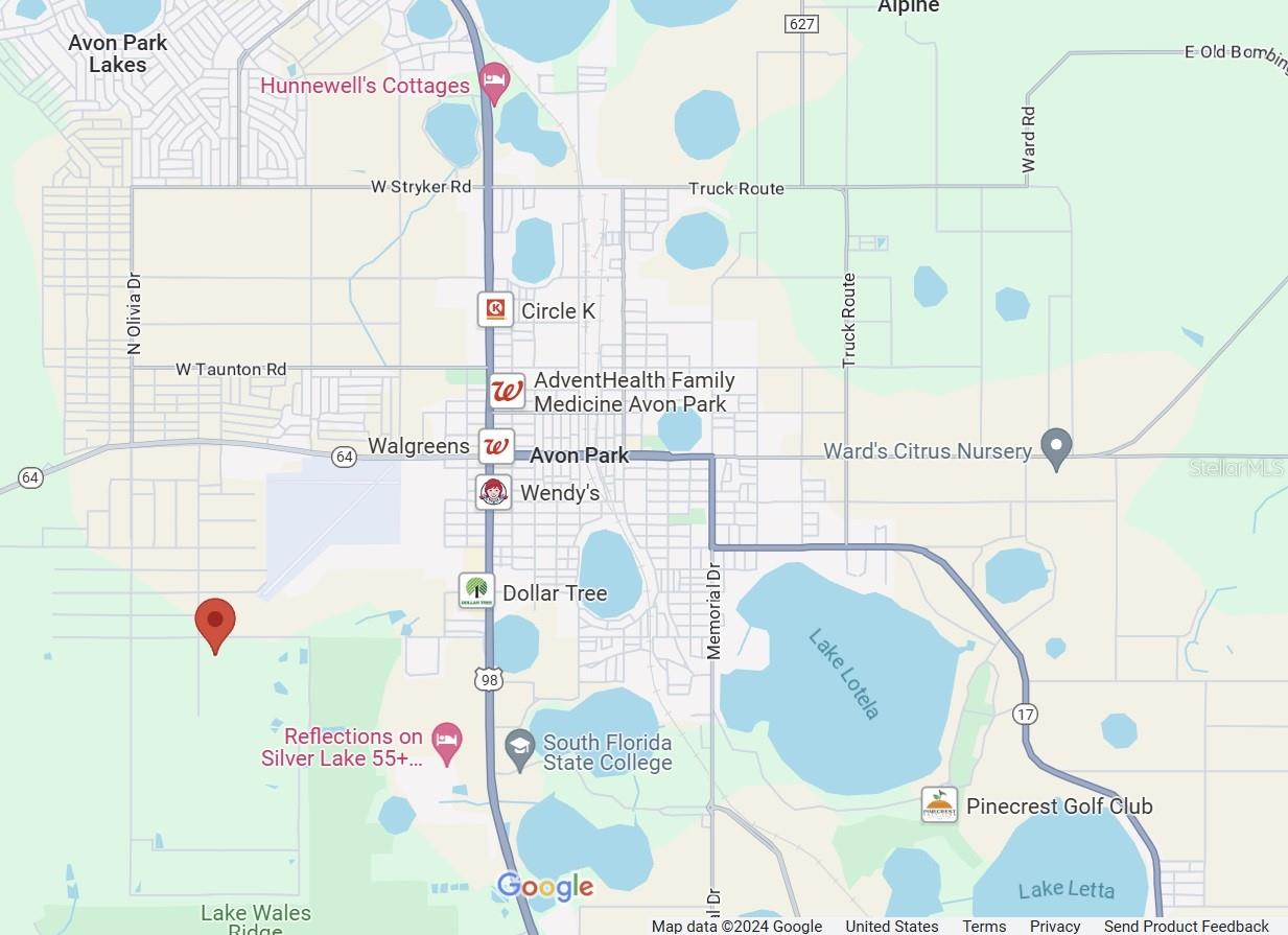1264 S MCCOY RD, AVON PARK, FL, 33825