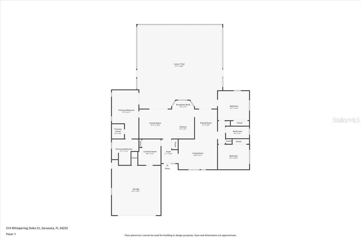 214 WHISPERING OAKS CT, SARASOTA, FL, 34232