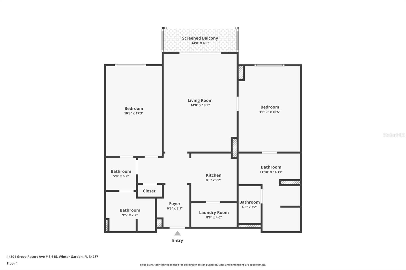 14501 GROVE RESORT AVE #3615, WINTER GARDEN, FL, 34787
