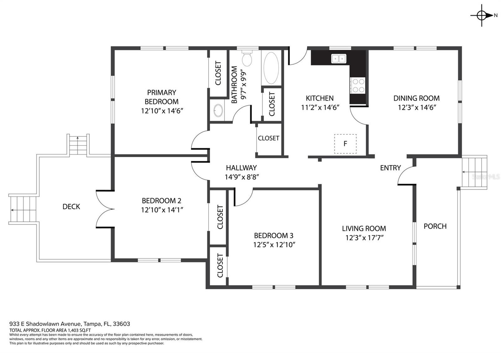 933 E SHADOWLAWN AVE, TAMPA, FL, 33603