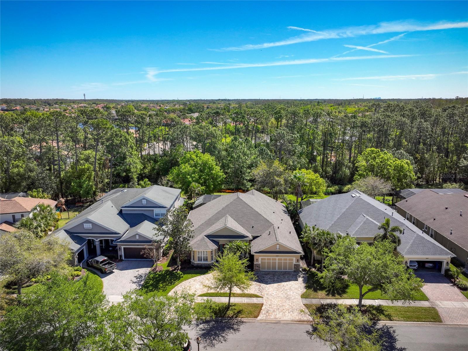 Ariel View of front of home