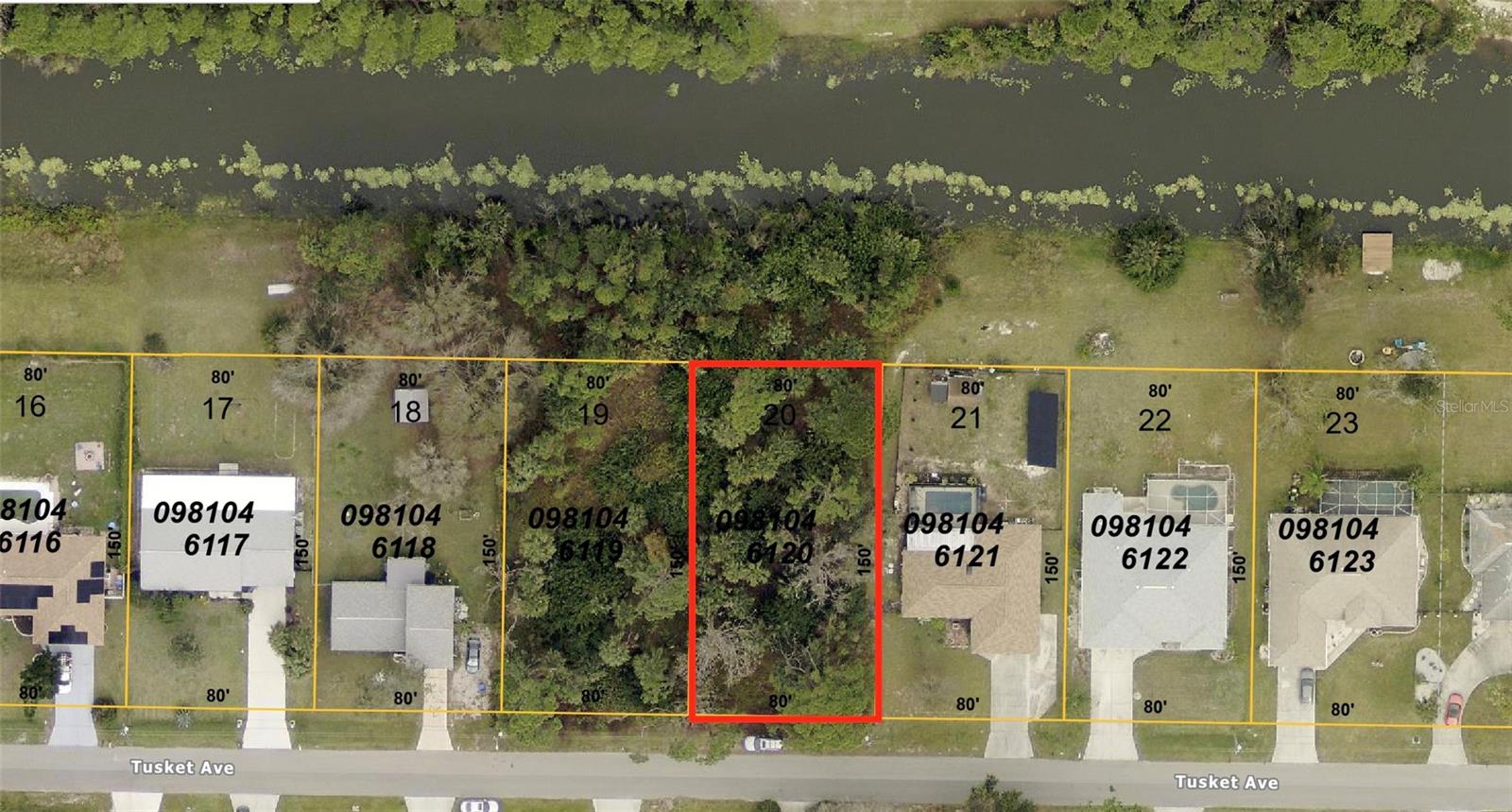 Lot 20 TUSKET AVE, NORTH PORT, FL, 34286
