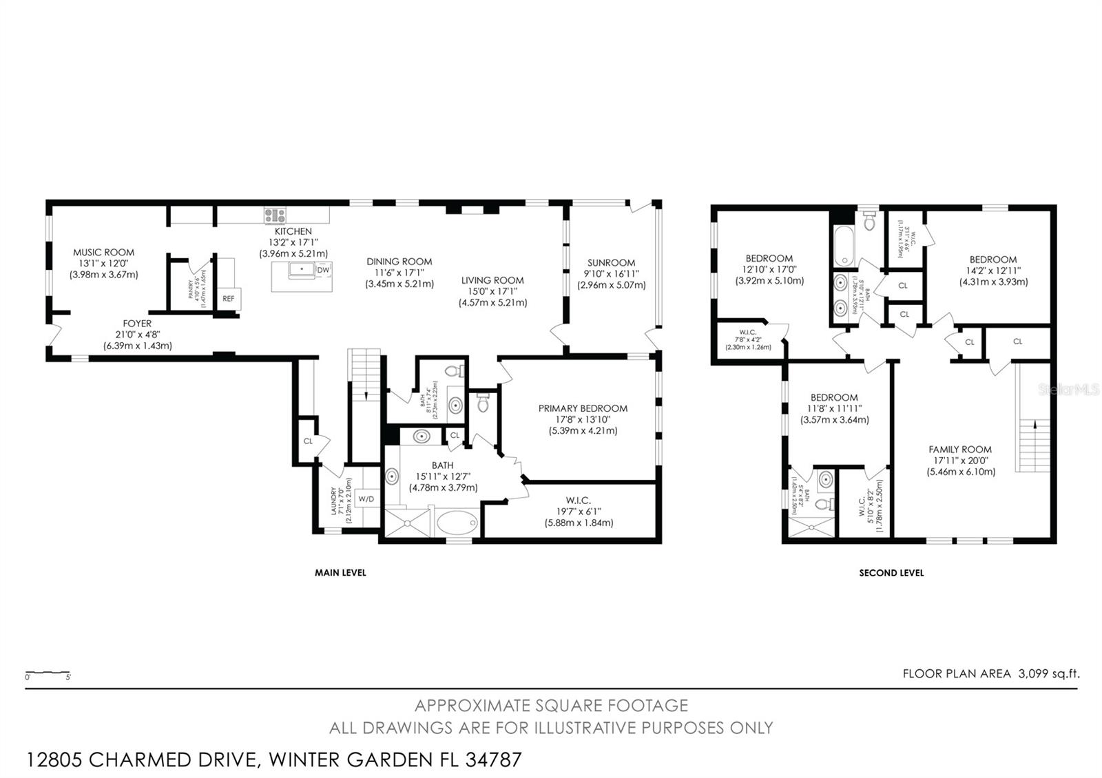 12805 CHARMED DR, WINTER GARDEN, FL, 34787