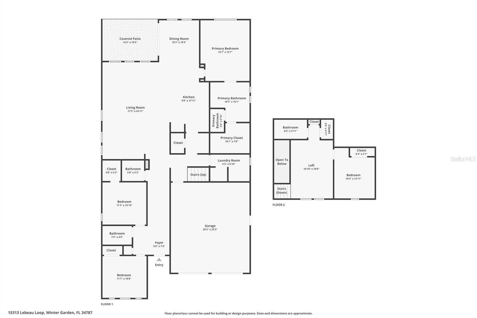 15313 LEBEAU LOOP, WINTER GARDEN, FL, 34787