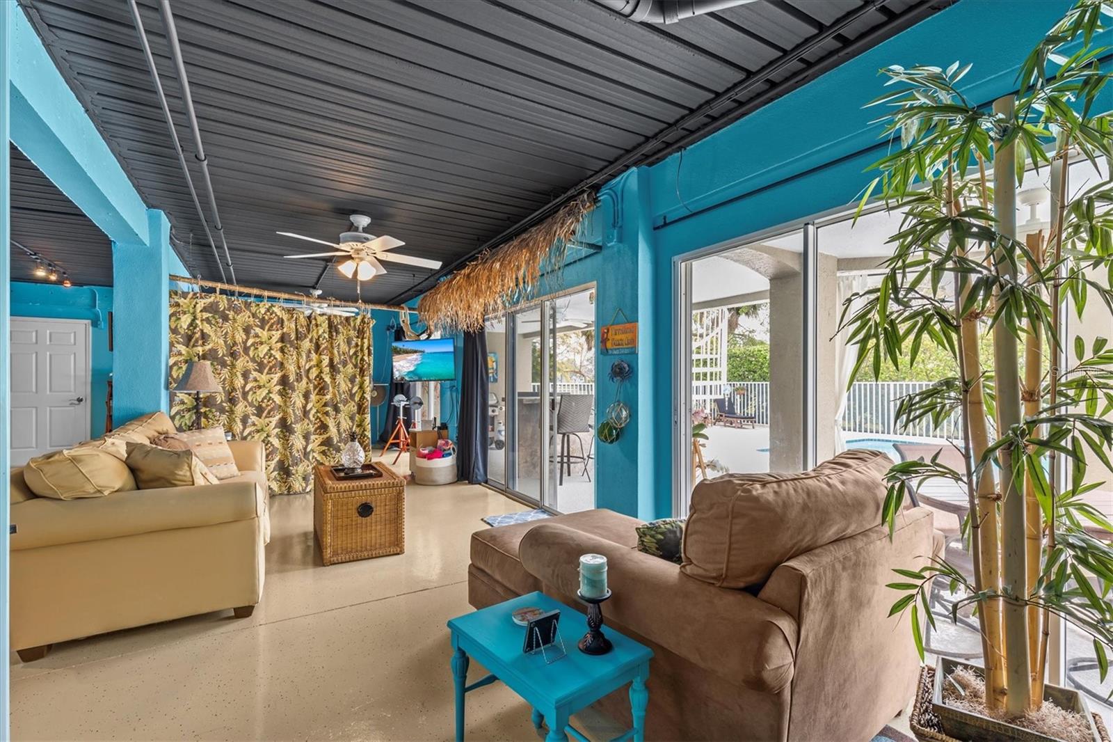 flex floor not included in square footage