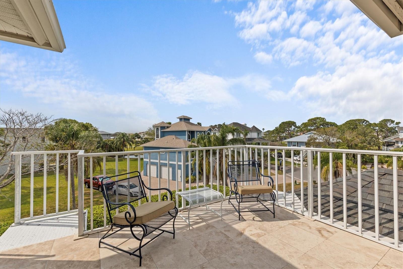 Primary bedroom balcony