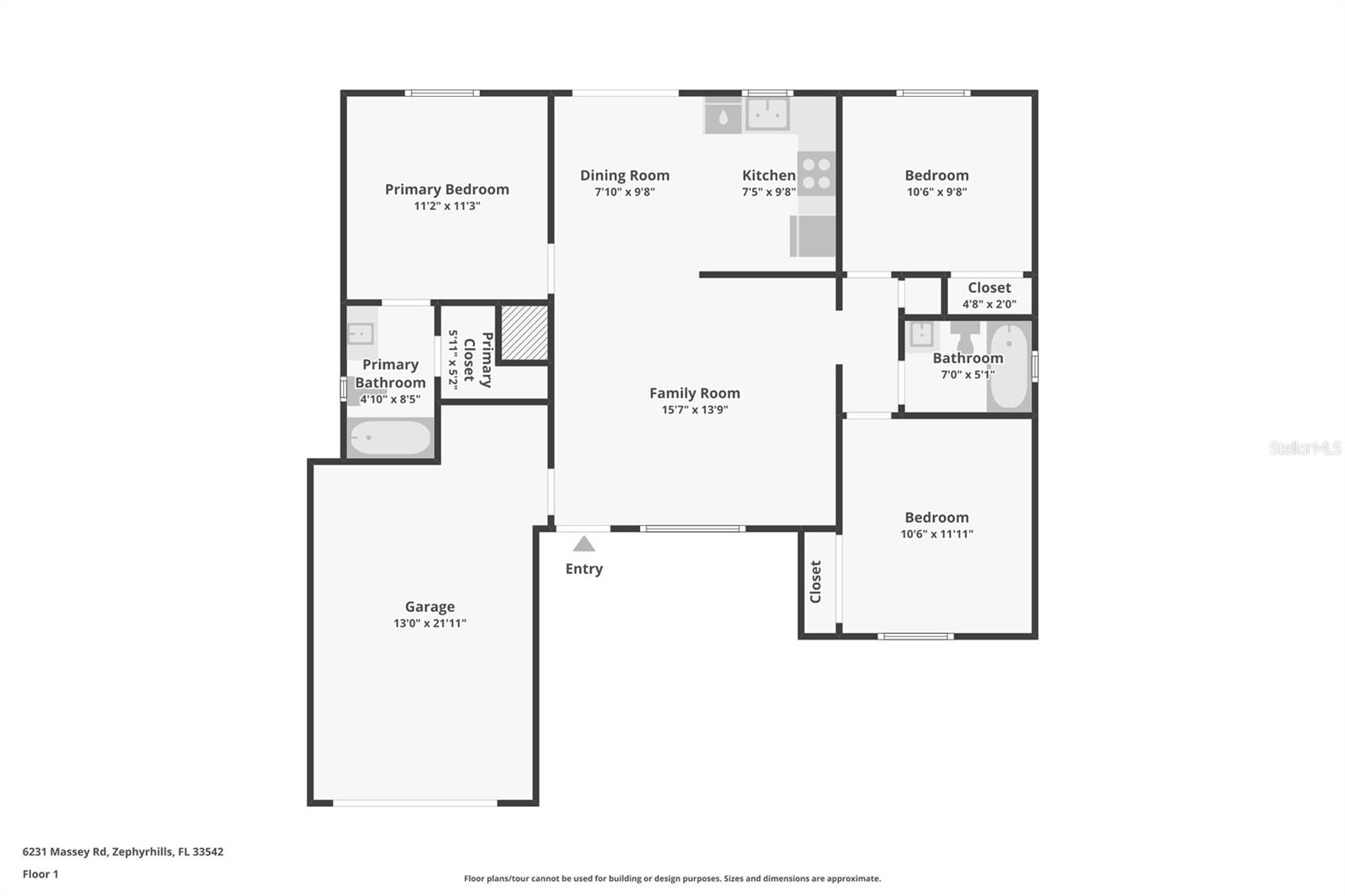 6231 MASSEY RD, ZEPHYRHILLS, FL, 33542