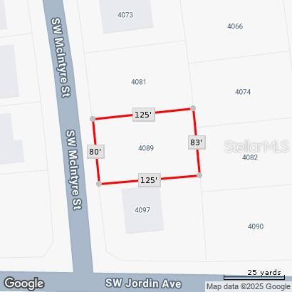 4089 SW MCINTYRE ST, PORT ST LUCIE, FL, 34953