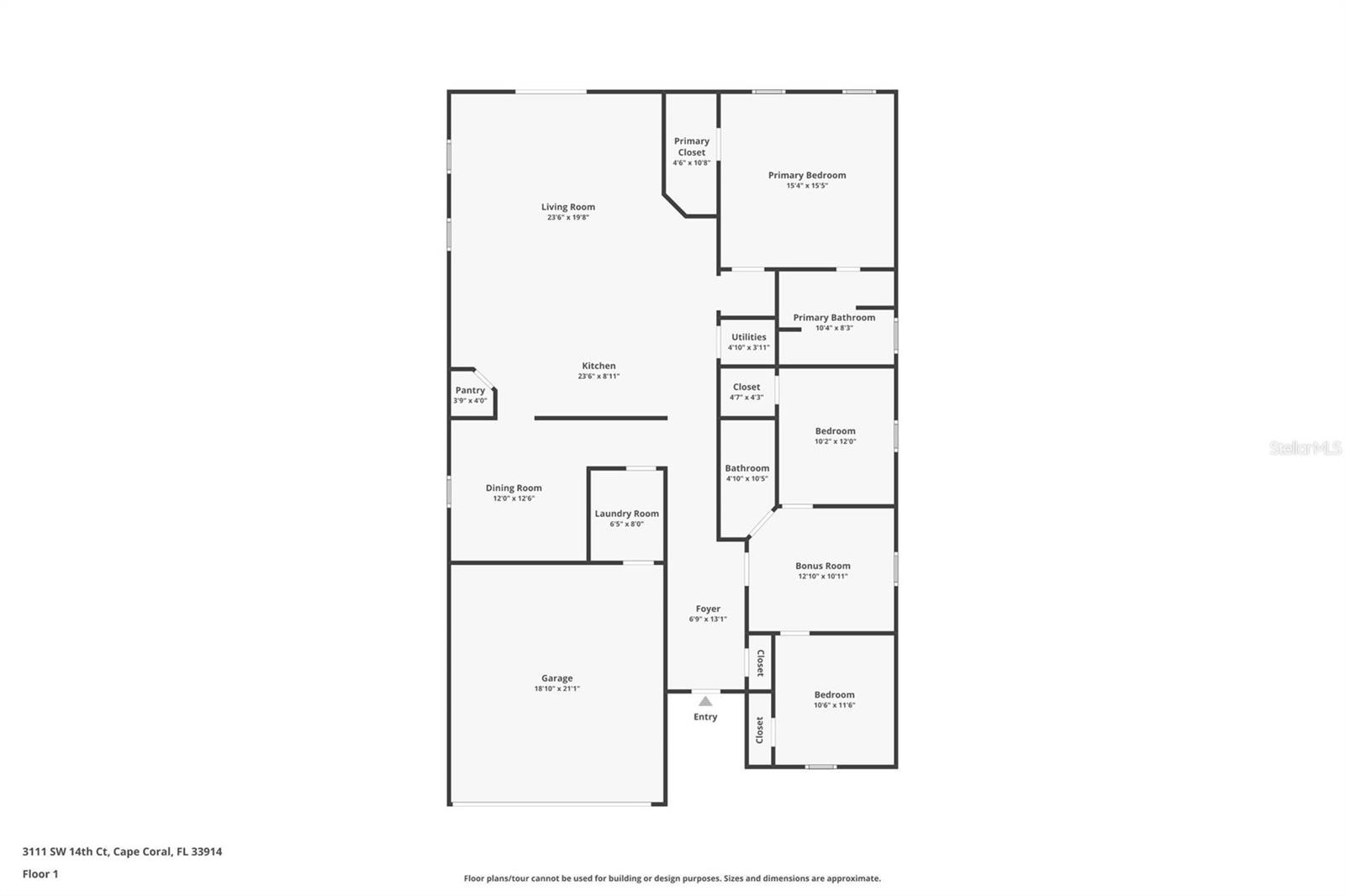 3111 SW 14TH CT, CAPE CORAL, FL, 33914