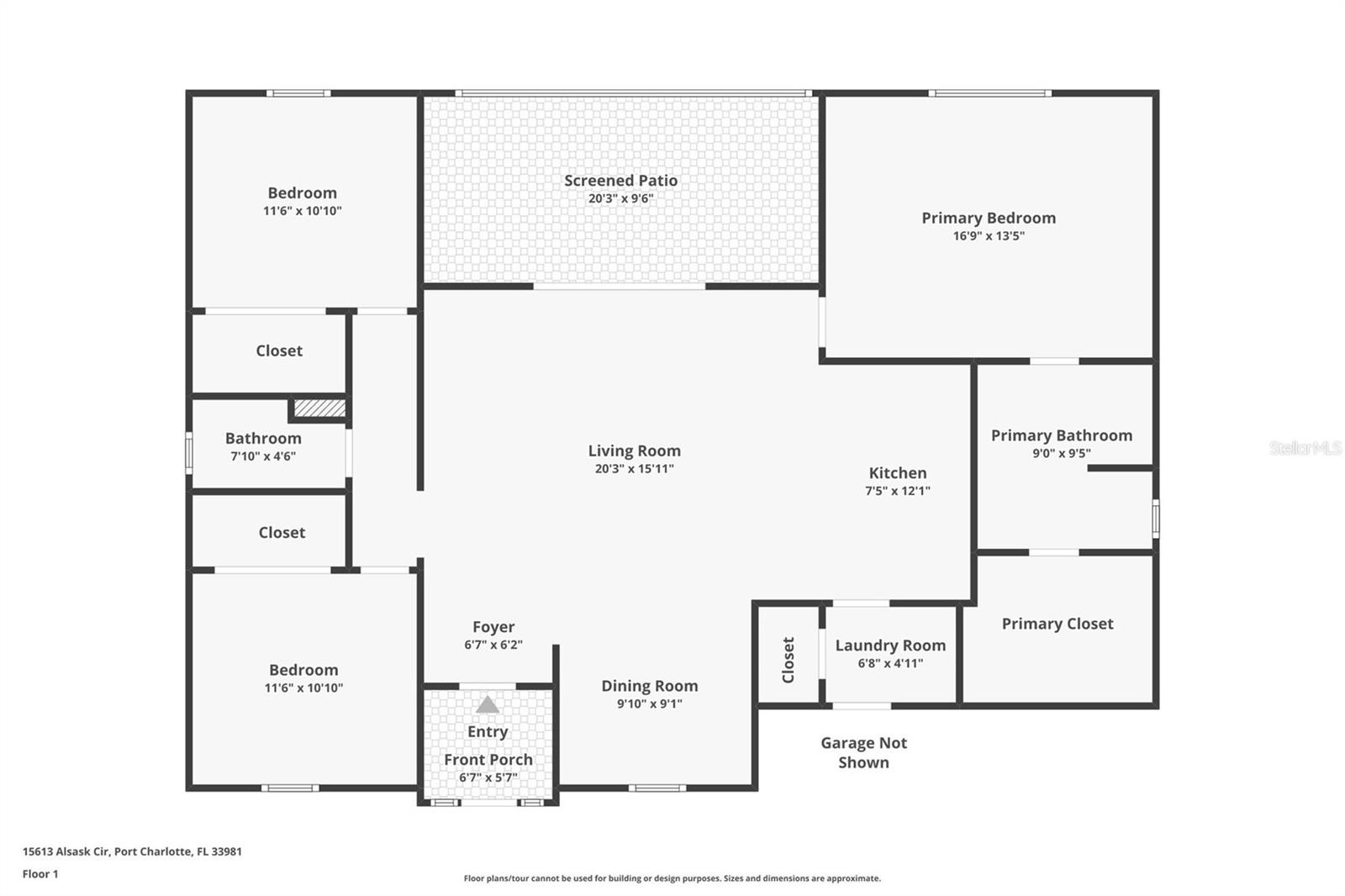 15613 ALSASK CIR, PORT CHARLOTTE, FL, 33981