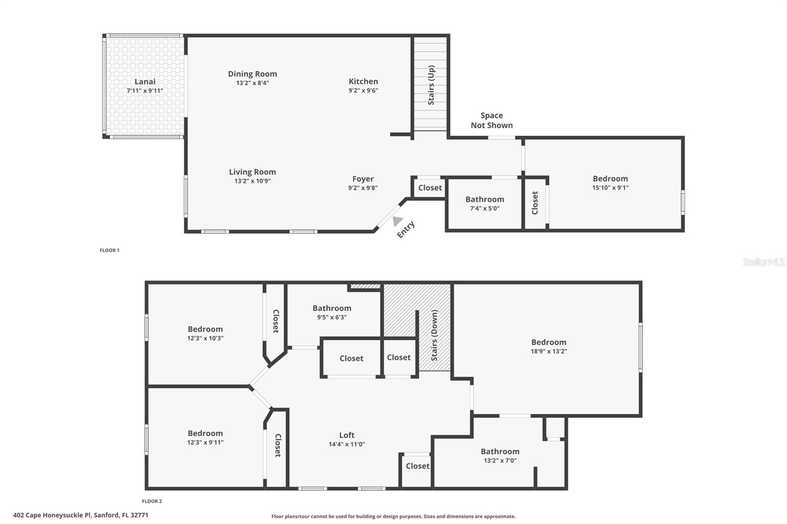 402 CAPE HONEYSUCKLE PL, SANFORD, FL, 32771