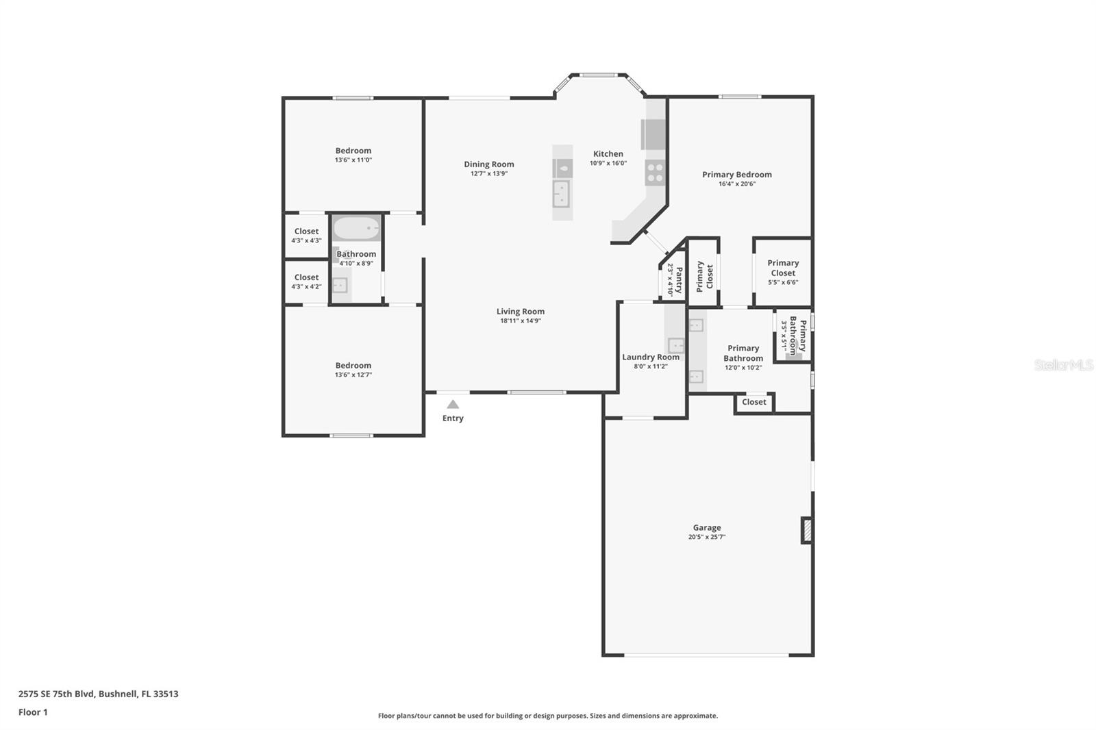 2575 SE 75TH BLVD, BUSHNELL, FL, 33513
