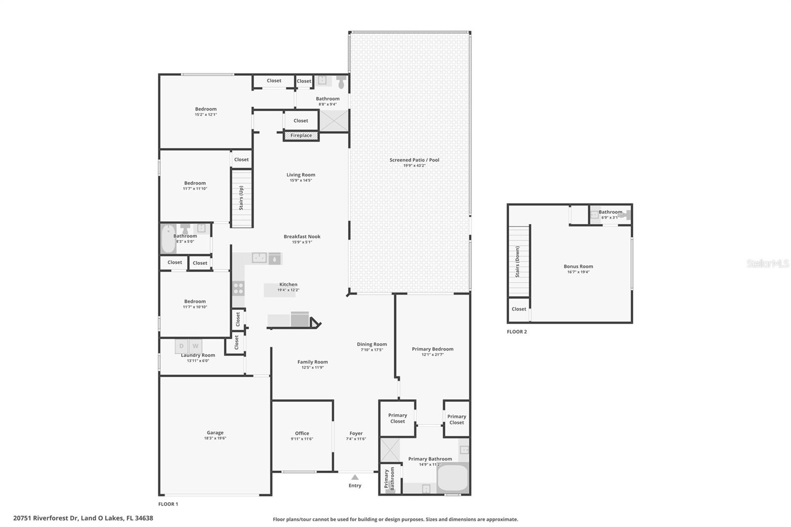 20751 RIVERFOREST DR, LAND O LAKES, FL, 34638