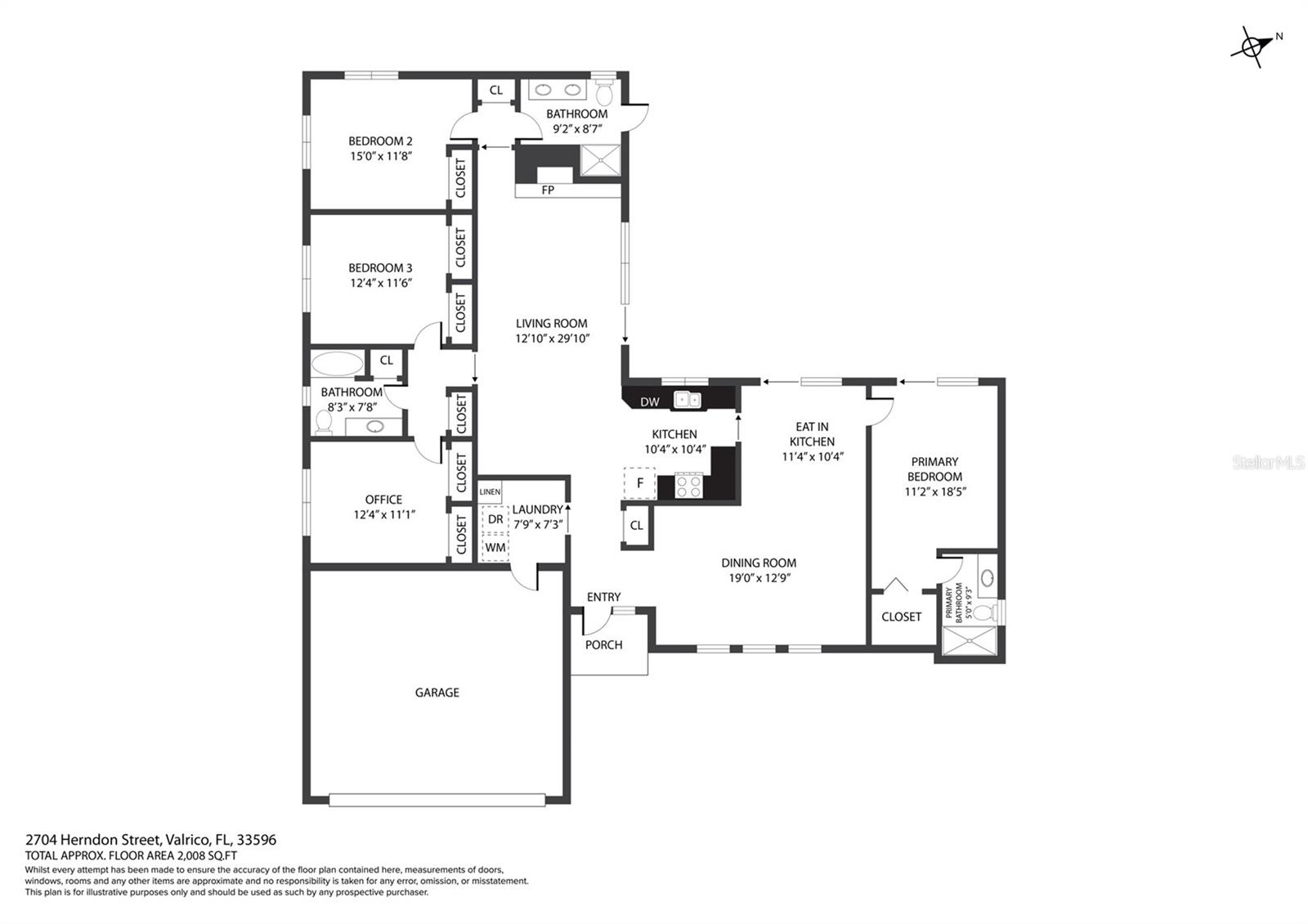 2704 HERNDON ST, VALRICO, FL, 33596