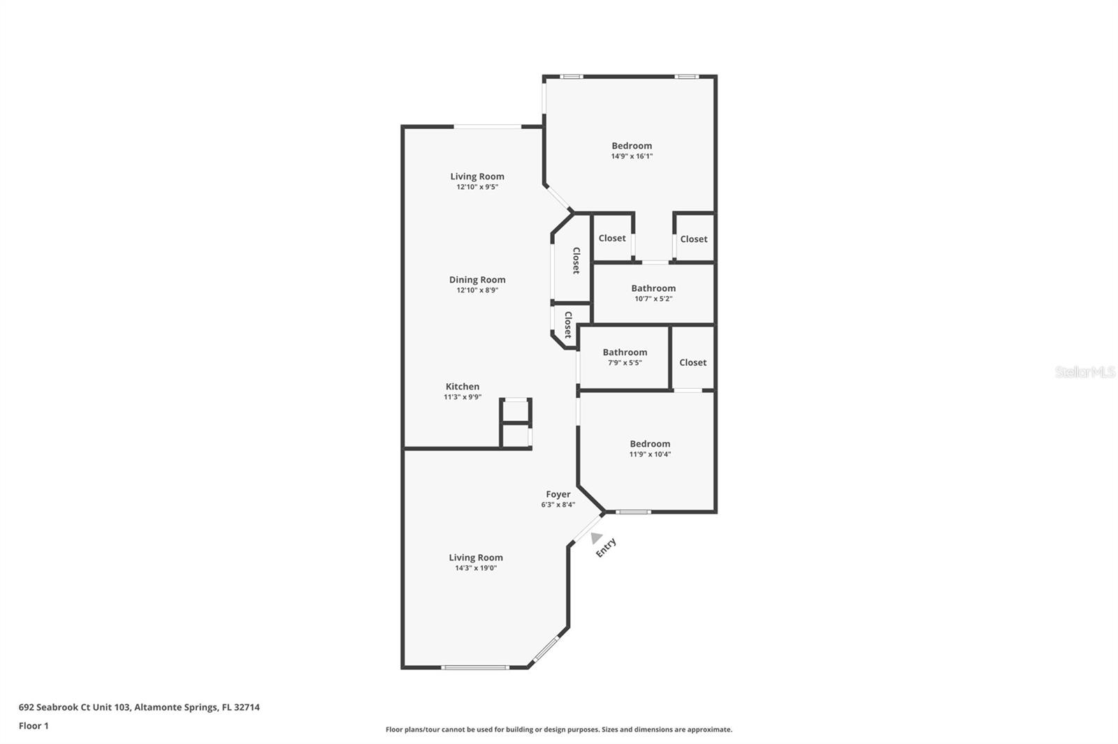 692 SEABROOK CT #103, ALTAMONTE SPRINGS, FL, 32714