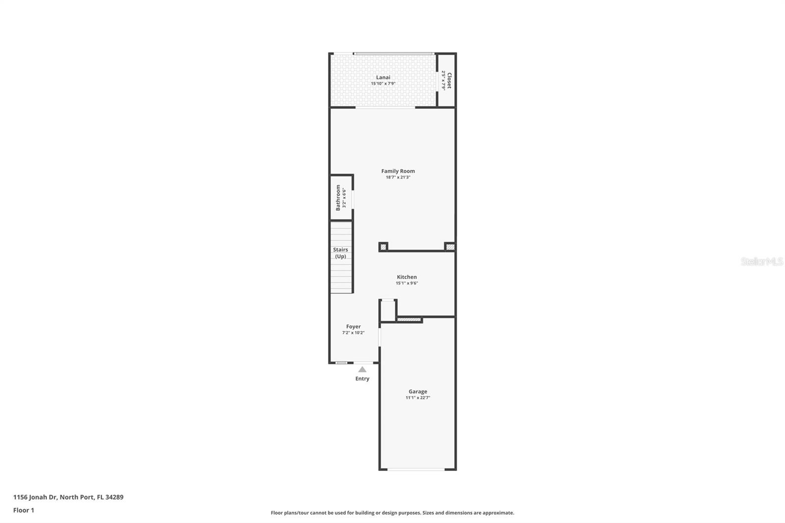 1156 JONAH DR, NORTH PORT, FL, 34289