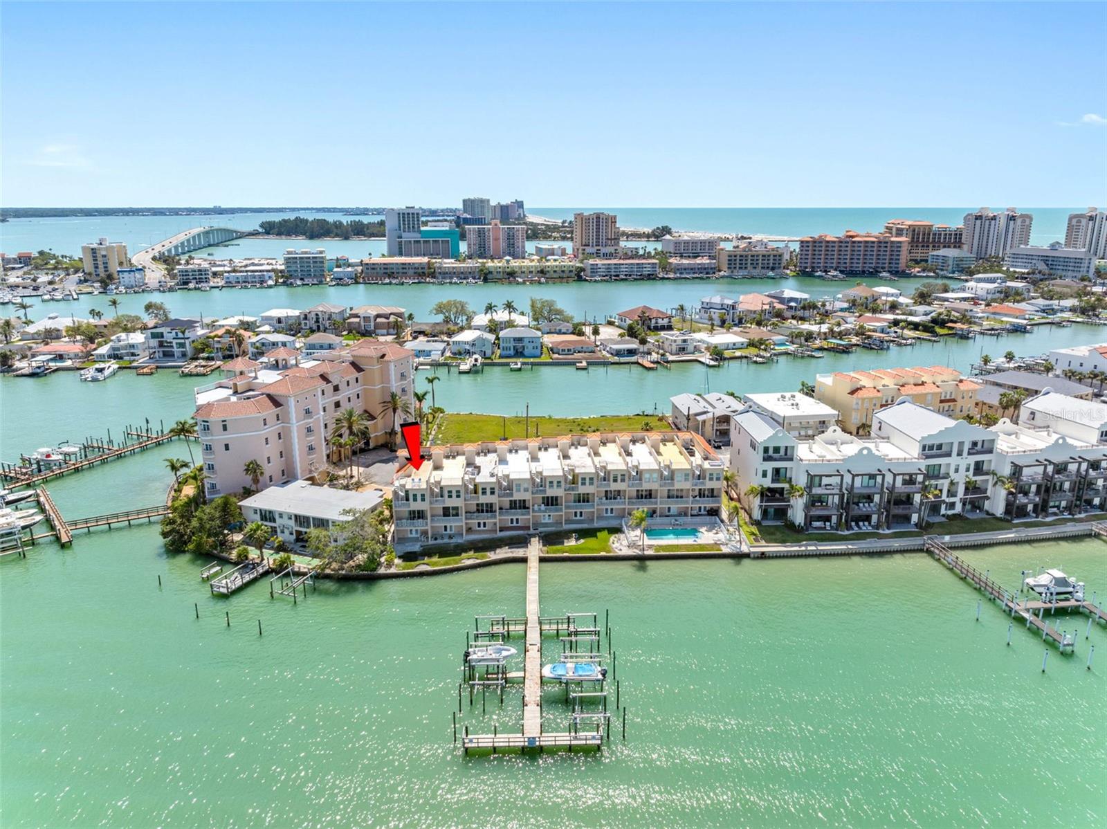 Assigned Dock and end slip with 10,000# lift