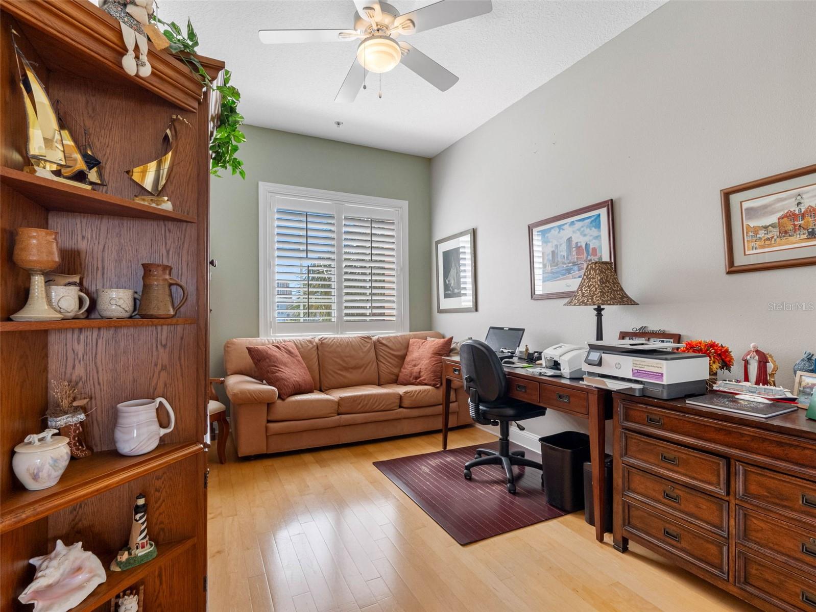 2nd bedroom used as an office complete with full bath.