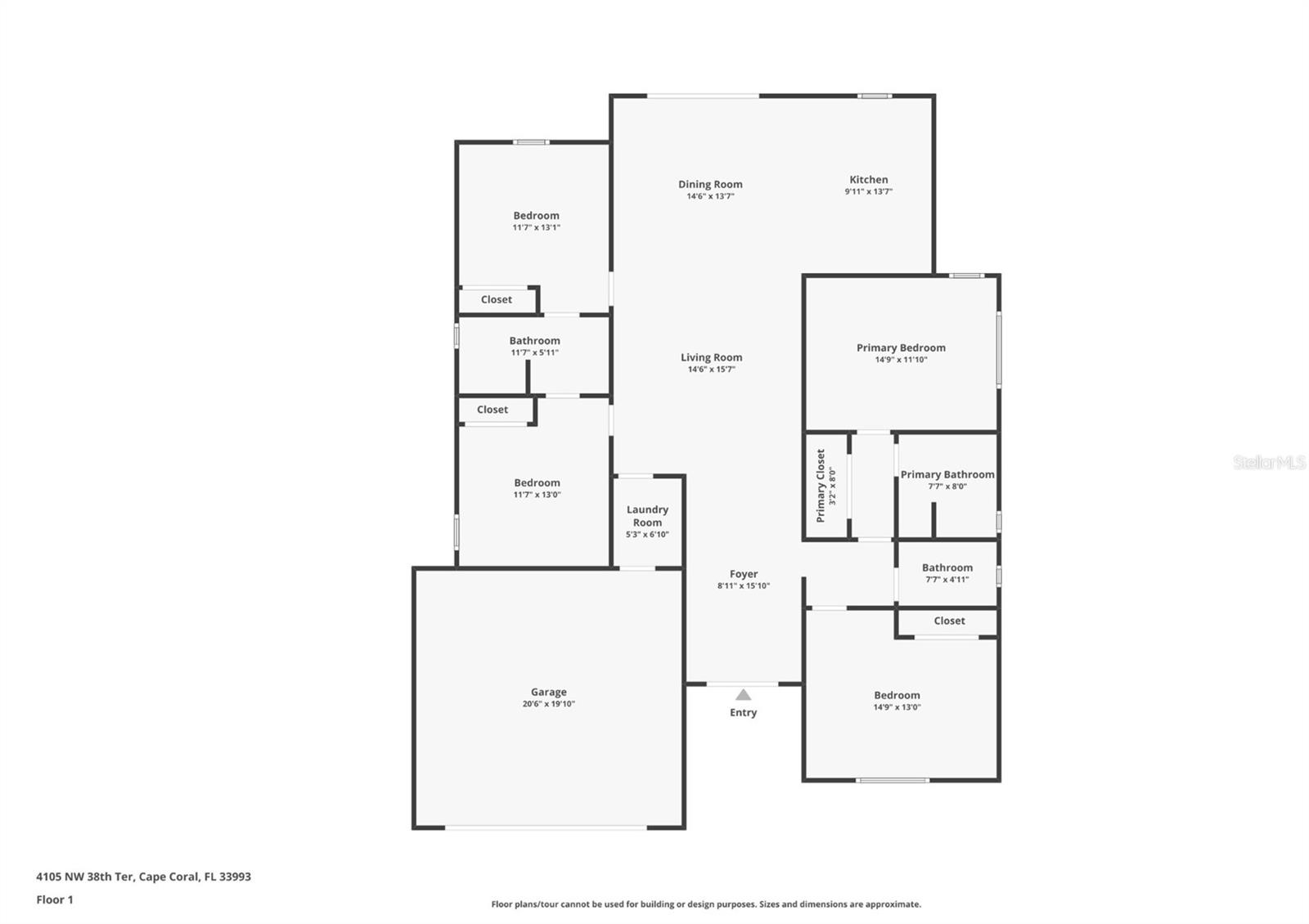 4105 NW 38TH TER, CAPE CORAL, FL, 33993