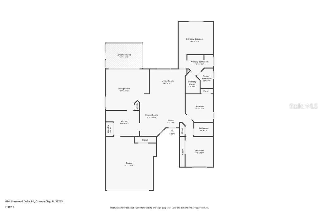 484 SHERWOOD OAKS RD, ORANGE CITY, FL, 32763