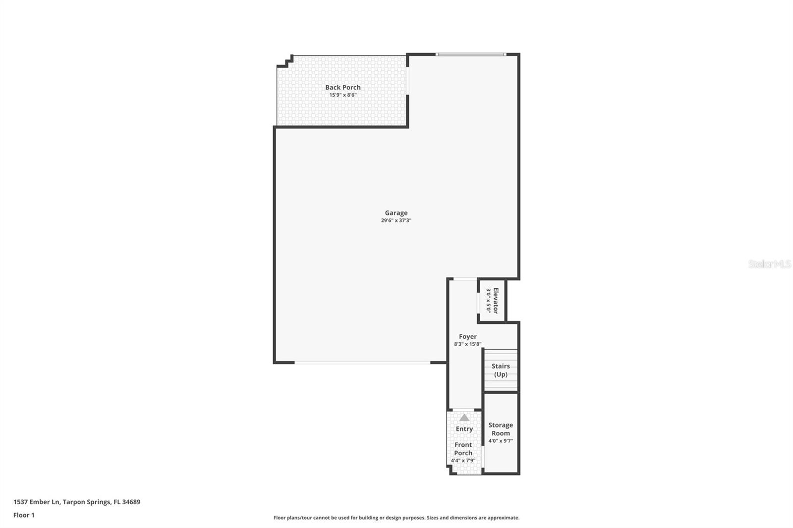 1537 EMBER LN, TARPON SPRINGS, FL, 34689