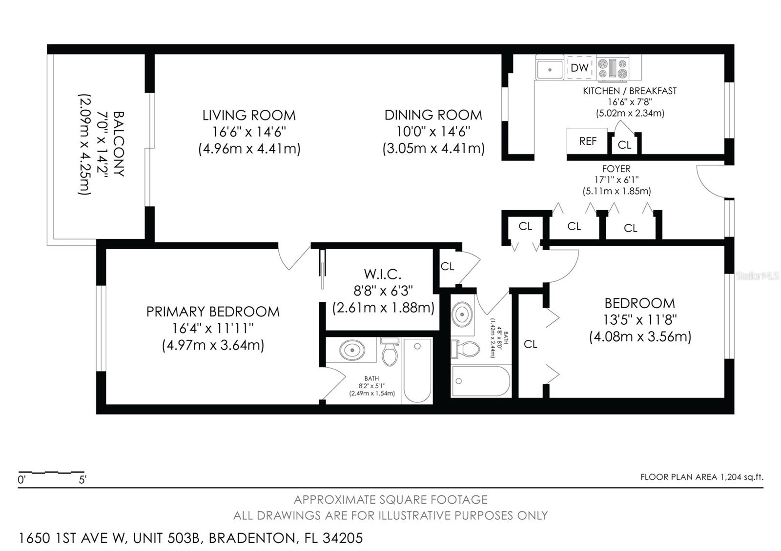 1650 1ST AVE W #503B, BRADENTON, FL, 34205