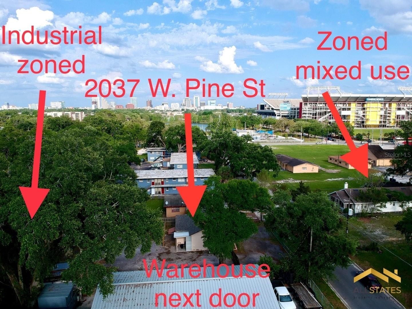 2037 WEST PINE STREET, ORLANDO, FL, 32805