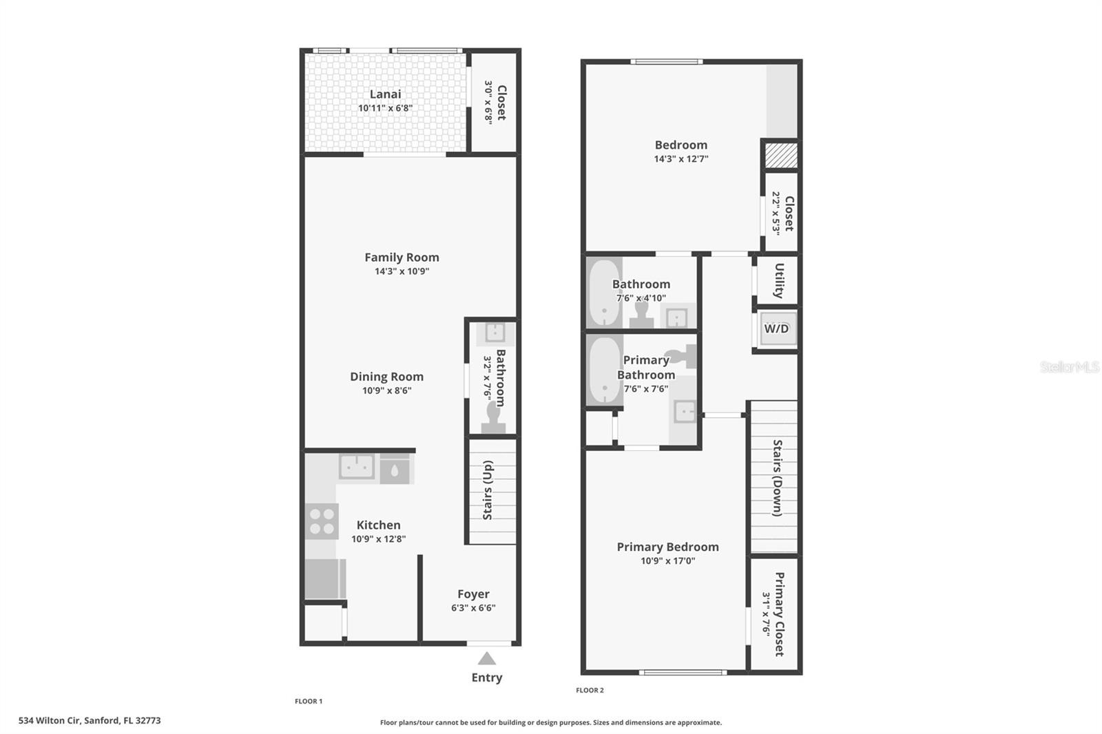 534 WILTON CIR, SANFORD, FL, 32773