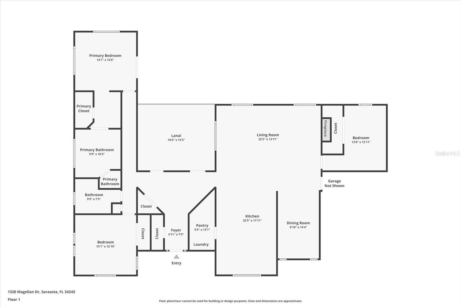 1320 MAGELLAN DR, SARASOTA, FL, 34243
