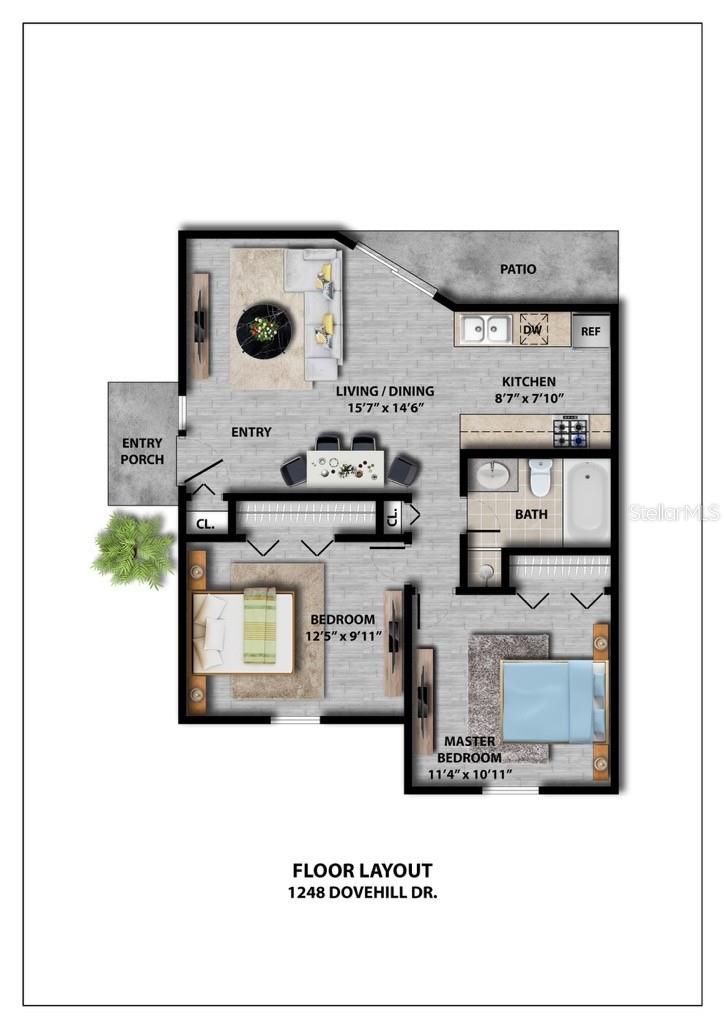 1236 DOVEHILL DR, APOPKA, FL, 32703