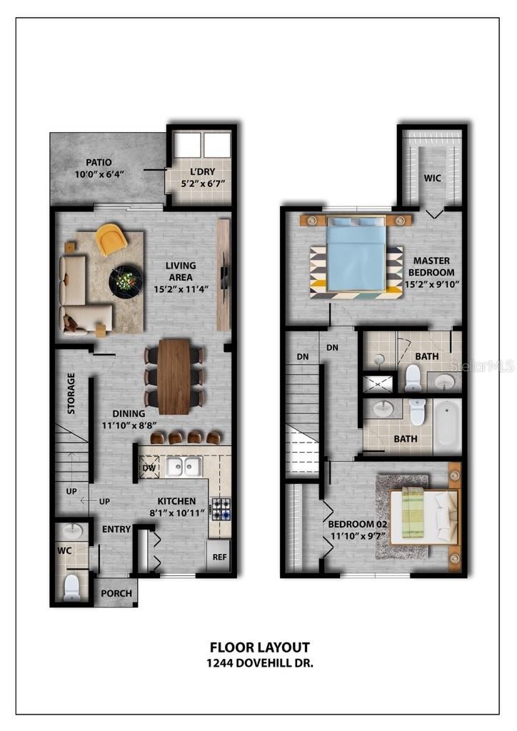 1236 DOVEHILL DR, APOPKA, FL, 32703