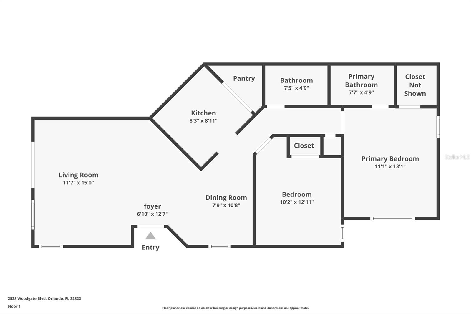 2528 WOODGATE BLVD #101, ORLANDO, FL, 32822