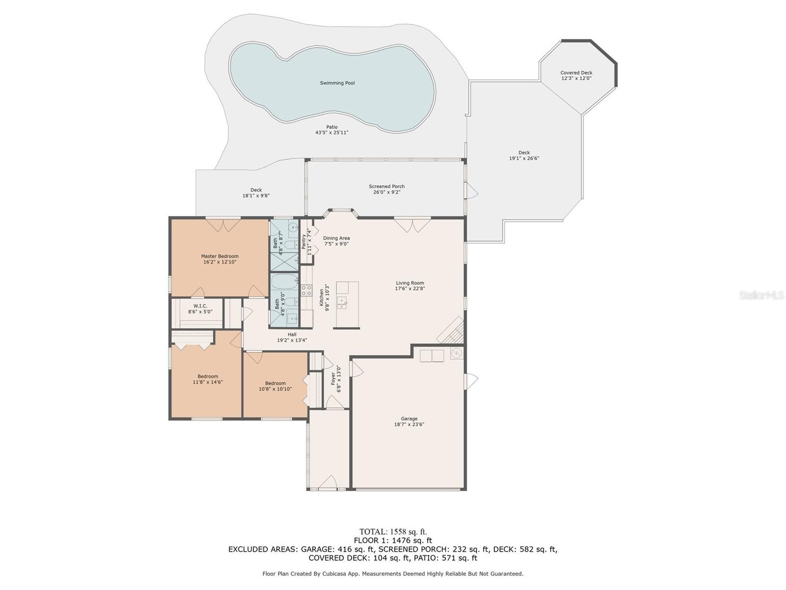 1330 GULFVIEW WOODS LN, TARPON SPRINGS, FL, 34689