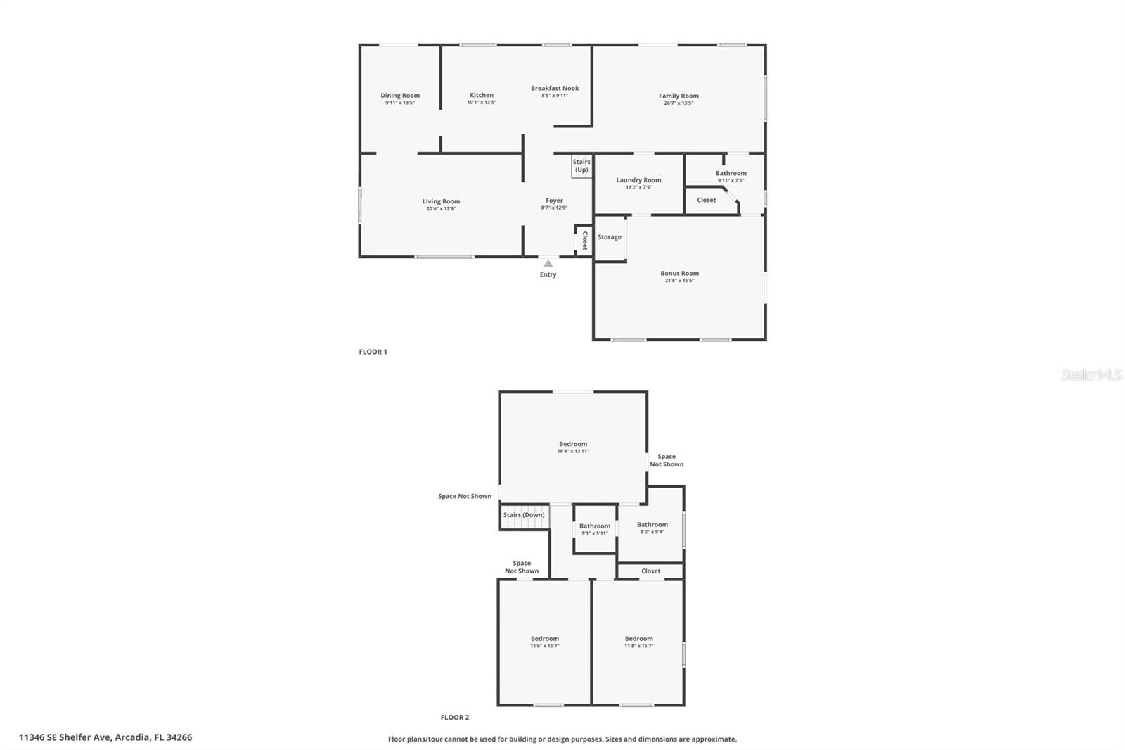 11346 SE SHELFER AVE, ARCADIA, FL, 34266